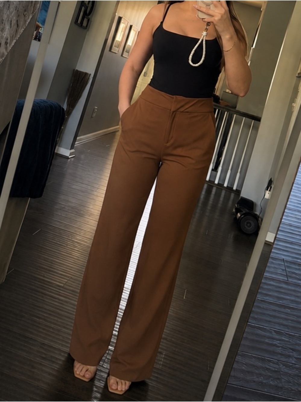 Wide-Leg High-Rise Maison d’Amélie Paris Trousers